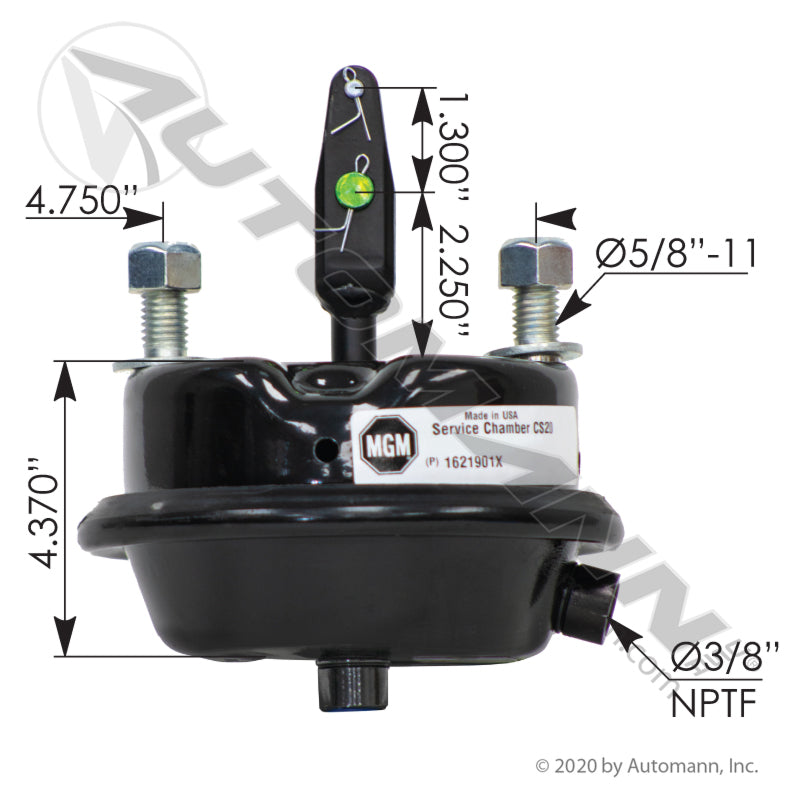 179M1621901X - MGM Service Chamber CS20L WC.